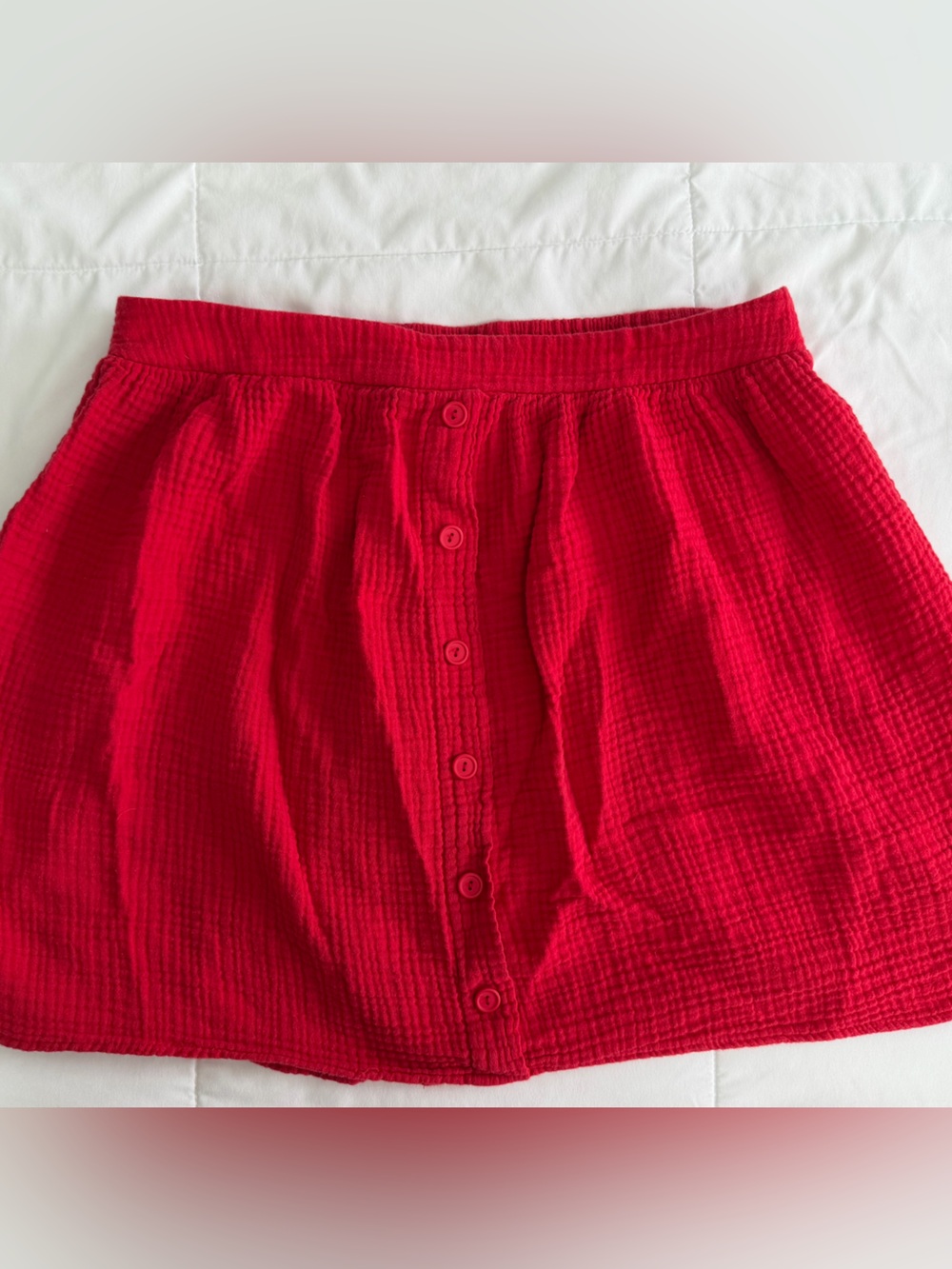 Amadi Cotton Gauze Skirt from Anthropologie, Size Large